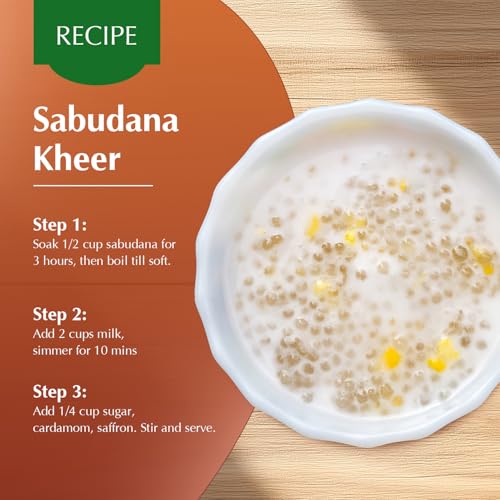Image of Vedaka Sabudana (Sago) - Medium, 1Kg