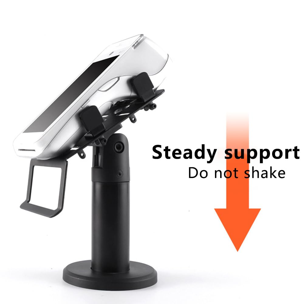 Uposao Support de Terminal de Point de Vente Polyvalent, Support d'affichage Rotatif et réglable pour Scanner, Support de Lecteur de Carte bancaire Support de Rotation de 360 degrés