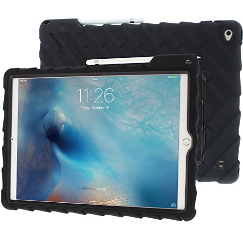 Gumdrop Cases Hideaway Stand for Apple iPad Pro 12.9 (2015 & 2017) A1584, A1652, A1670, A1671, Rugged Tablet Case Shock Absorbing Cover