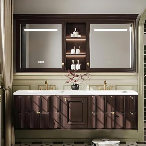 ZGNBSD 70 inch Bathroom Vanity - Floating Bathroom Vanity with