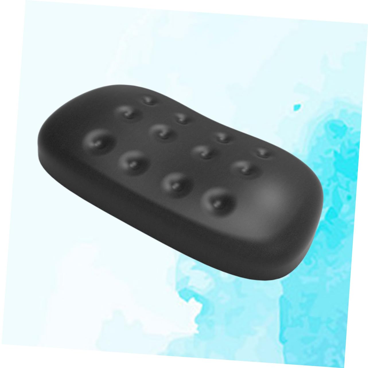 Lurrose 3 Pezzi Di Poggiapolsi in Memory Foam Per Mouse Pad Nero Che Favorisce Una Postura Sana