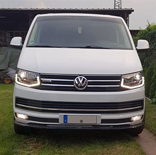 CR-Lights Led Tagfahrlicht Scheinwerfer in schwarz für VW T6 2015-2019