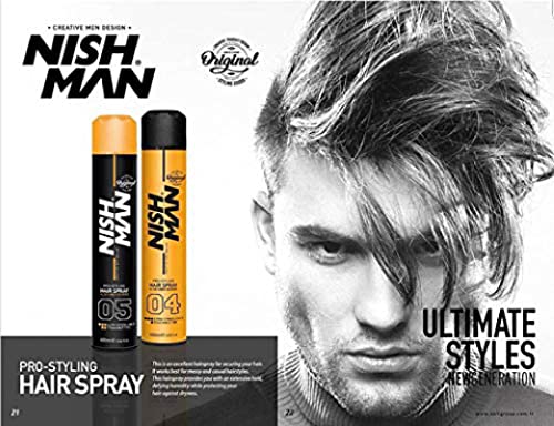 NISHMAN 04 Pro Styling Hair Spray 400ml