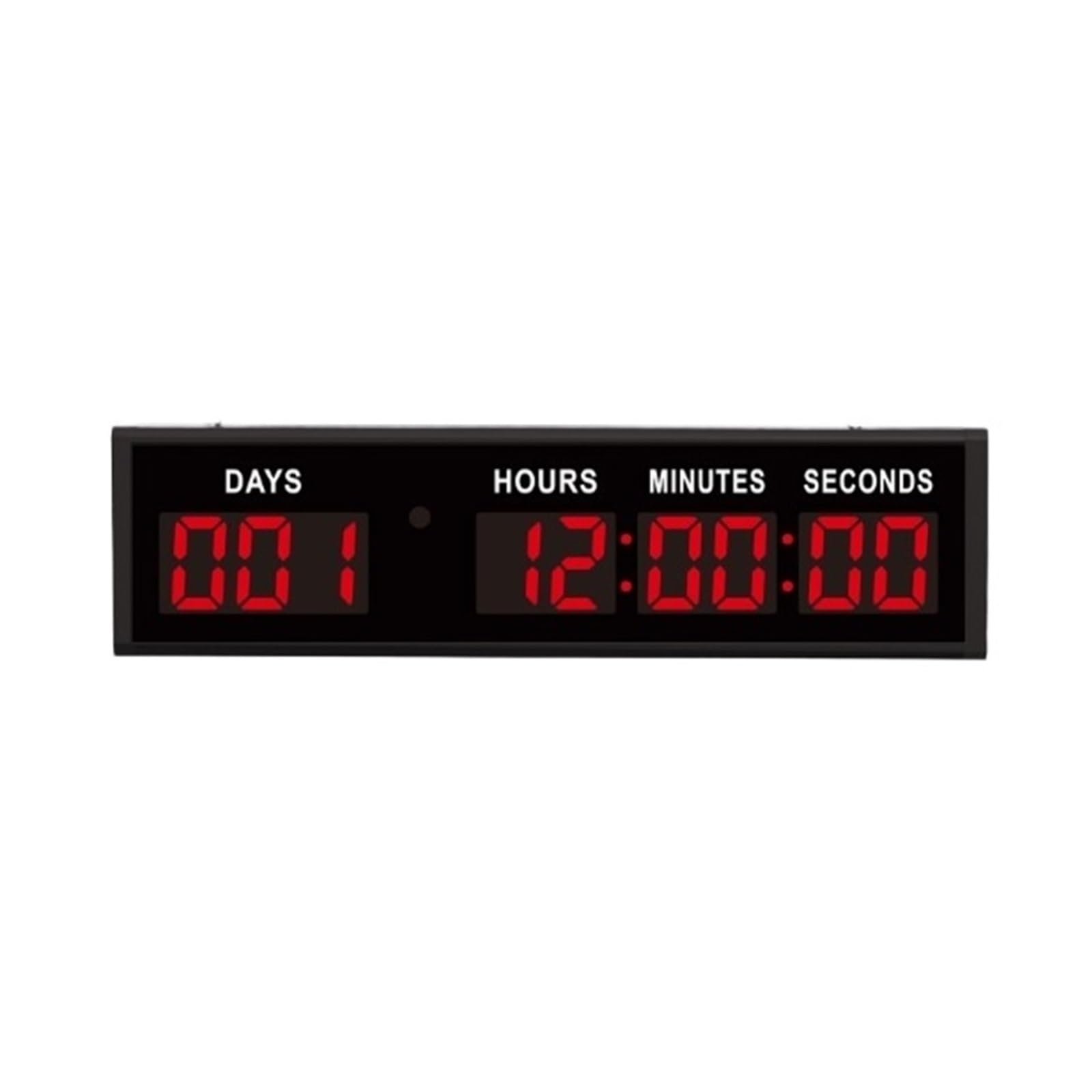 Temporizador Deportivo, Reloj De Pared con Cuenta Regresiva para Eventos LED Temporizador Deportivo para Días Hábiles Especiales, 2 Pulgadas, 9 bits para la formación(Red)