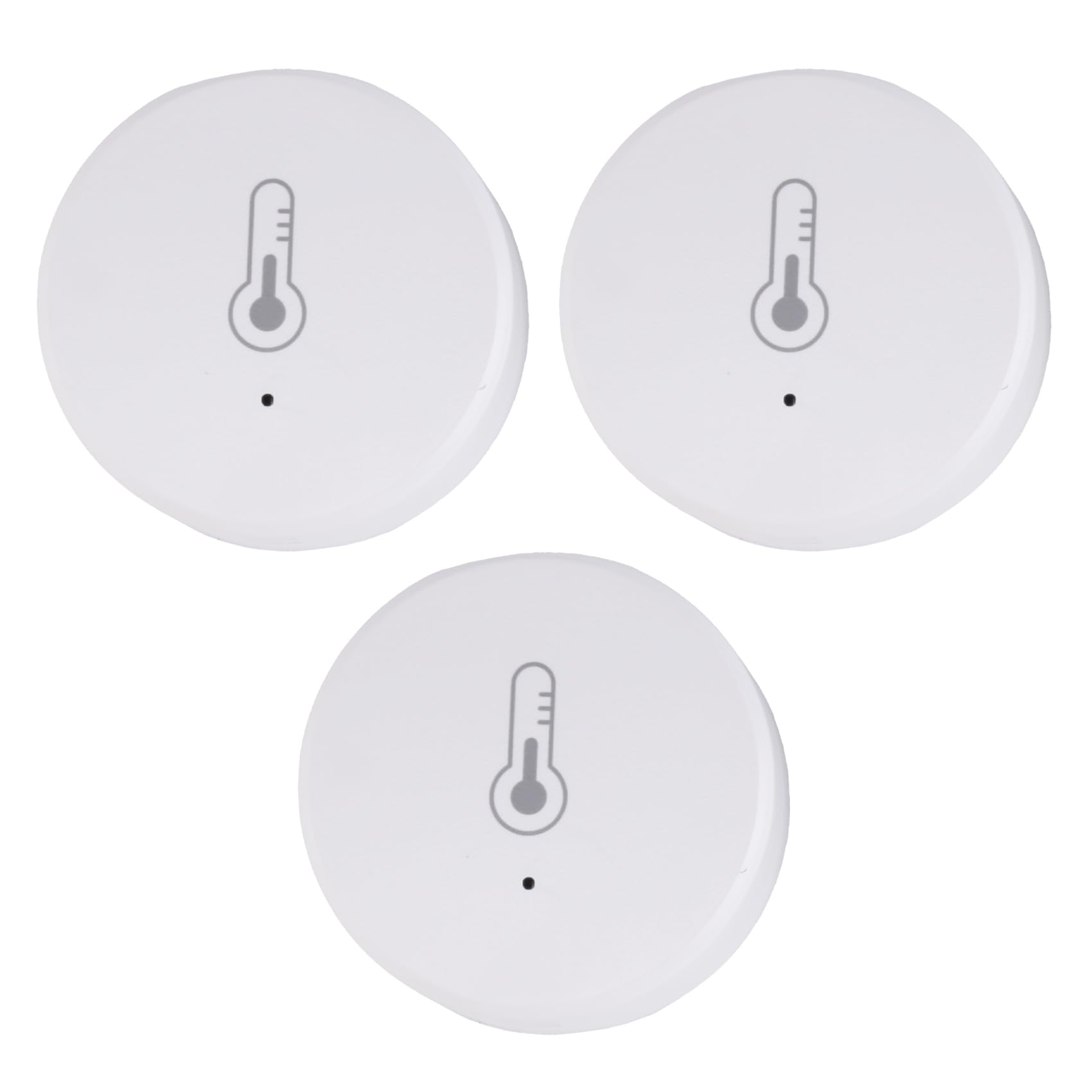 Tuya ZigBee 3.0 Capteur de température et d'humidité intelligent alimenté par batterie avec application Tuya Life (B)