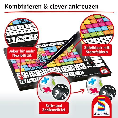 Schmidt Spiele 49327 Noch mal, Würfelspiel aus der Serie Klein & Fein, ab 8 Jahren – Ansicht 4