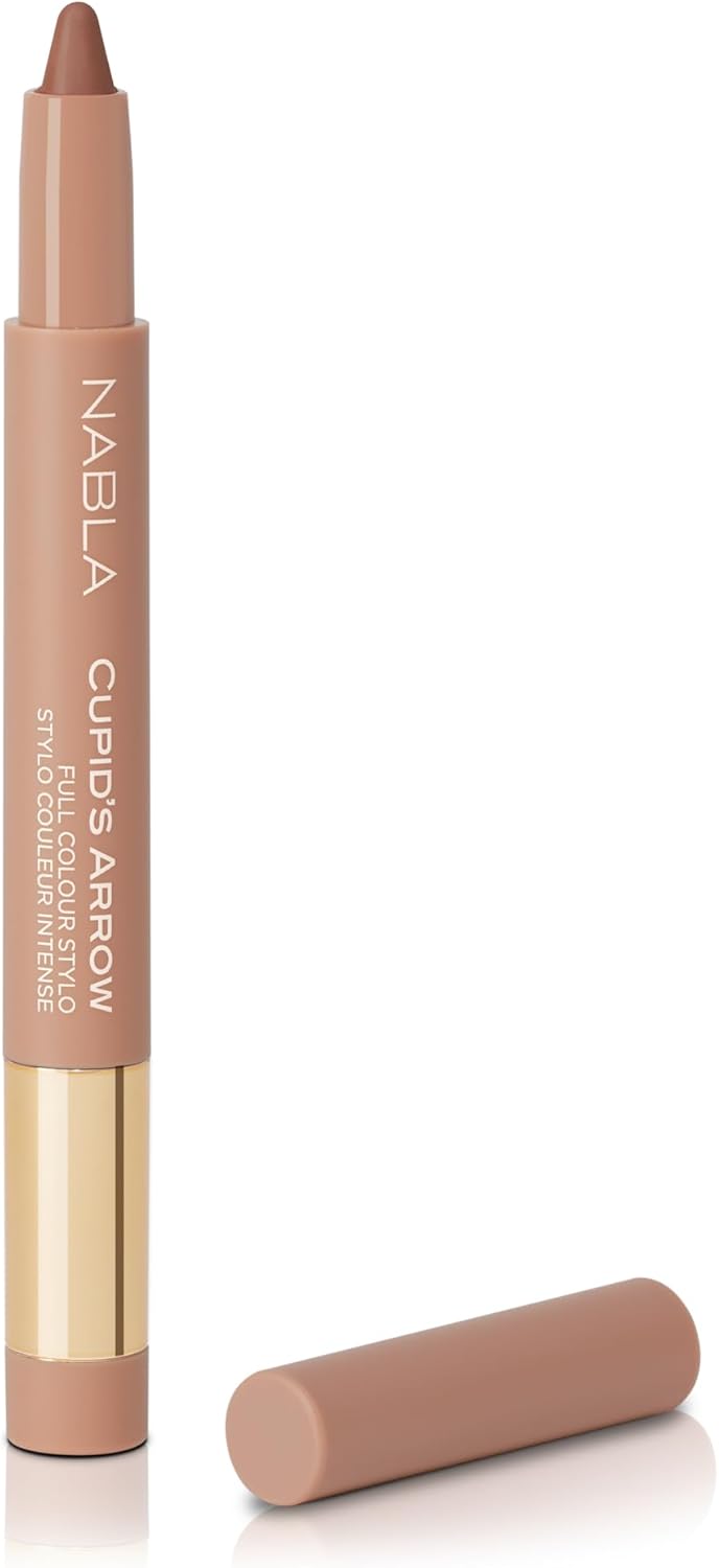 NABLA Cupid’s Arrow Longwear Stylo, Nude | Long-Lasting and High Pigmentation Stylo Pencil | Multi-purpose Liner, Eyeshadow or Lipstick, Creamy and Comfortable Texture for Flawless Makeup