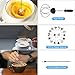 XIMU Milk Frother Handheld, USB Rechargeable 3 Speeds Mini Electric Milk Foam Maker Blender Mixer for Coffee, Latte, Cappuccino, Hot Chocolate, Egg Whisks & Stainless Steel Stand Included