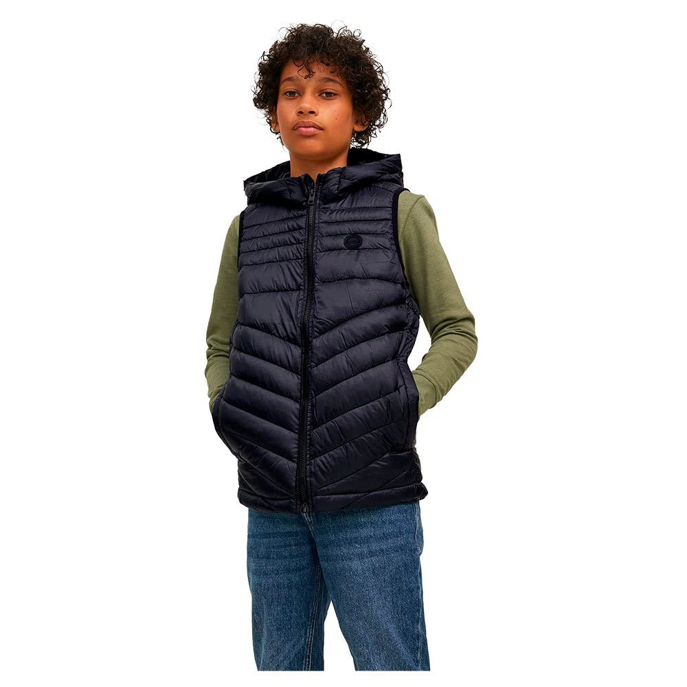 JACK & JONES Jjehero Bodywarmer Hood SN Jnr Giacca Trapuntata Bambini e Ragazzi