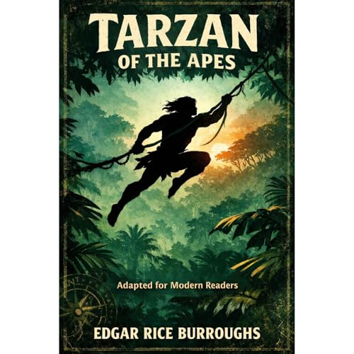 Tarzan of the Apes Audiolibro Por Edgar Rice Burroughs arte de portada