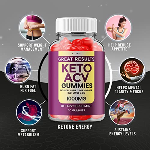 (2 Pack) Great Results Keto Gummies - Advanced Formula Great Results Keto Acv Gummies (120 Gummies) #TOP2