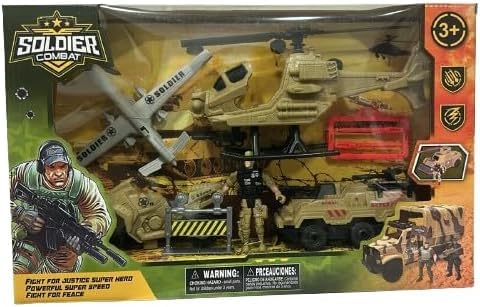Soldier Combat, Armed Force Theme, Teamwork, and Social Skill Development Toy set, Educational Toys, Play and Fun, Adventurers Toy, Gift Choice