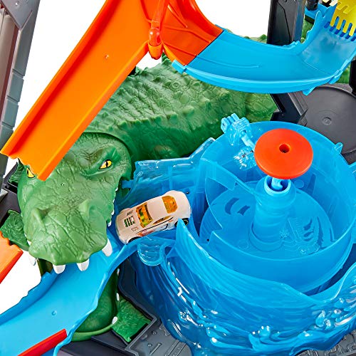 Hot Wheels Ultimate Gator Car Wash Playset