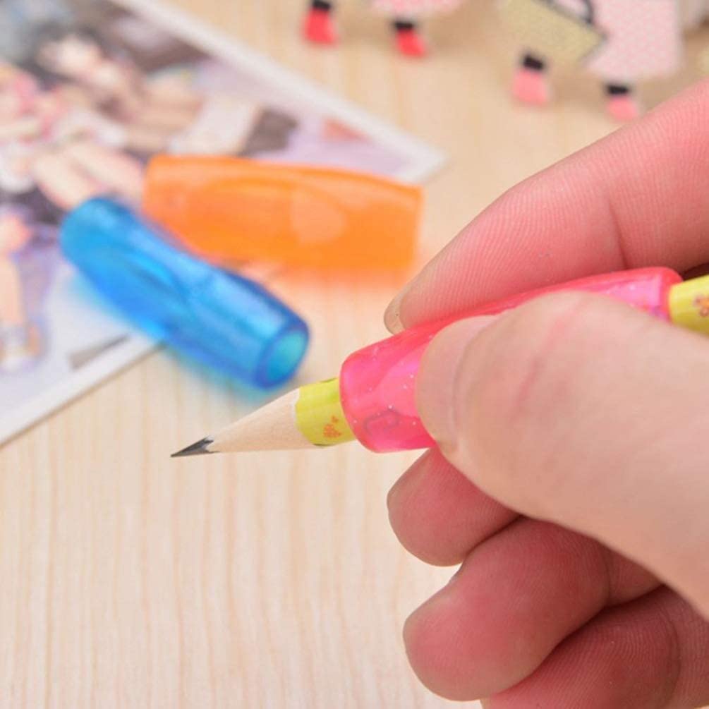 MengH-SHOP 13 Pièces Crayon Poignées Guides Doigts Silicone - Correction Posture Écriture Enfants