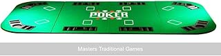 Masters Traditional Games Large Folding Poker Table Top (180cm)
