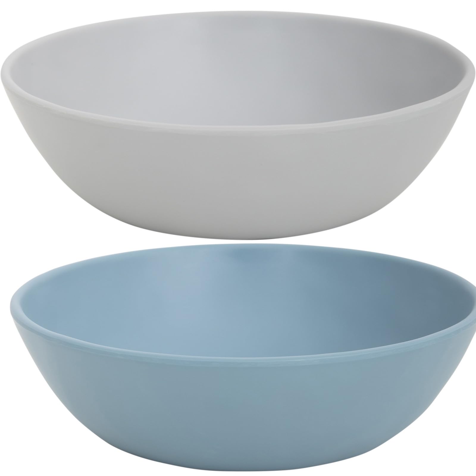 Bo-Camp - Vajilla - Molvadite - 16 Piezas - Azul/gris