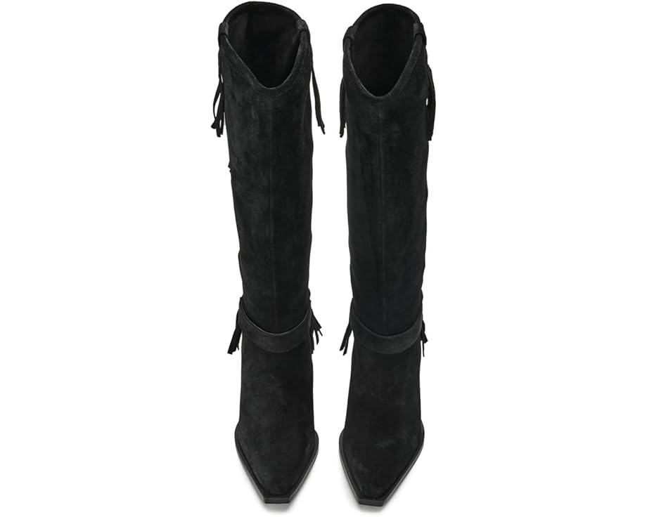 Free People Faith Fringe Western Boots - Top View