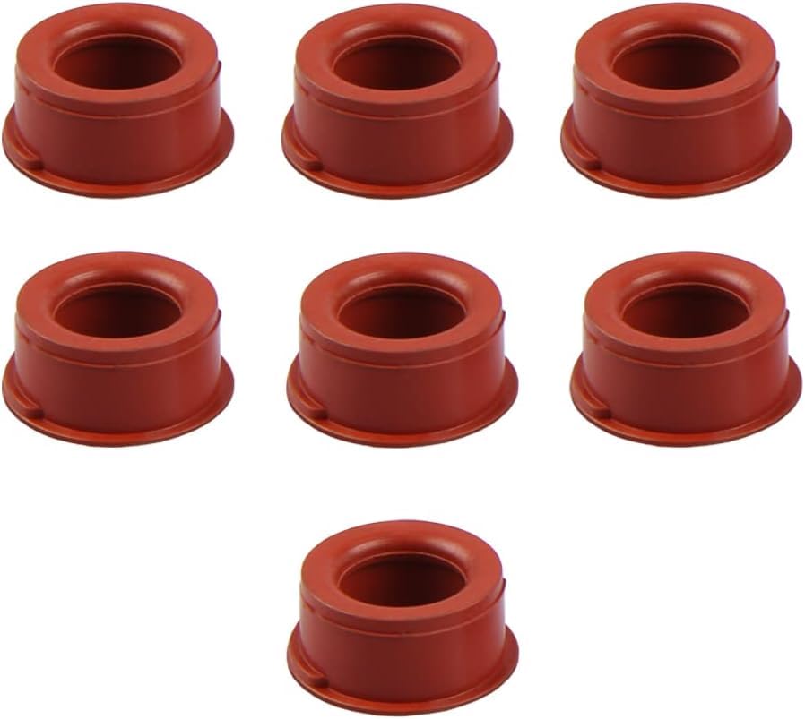 6 x 32mm Tapón de Remolino de Diésel en Blanco Tapones de Reemplazo con Juntas de Colector de Admisión 11612246949 para E87 E46 E90 E91 E92 E93 E39 E60 E83 E53