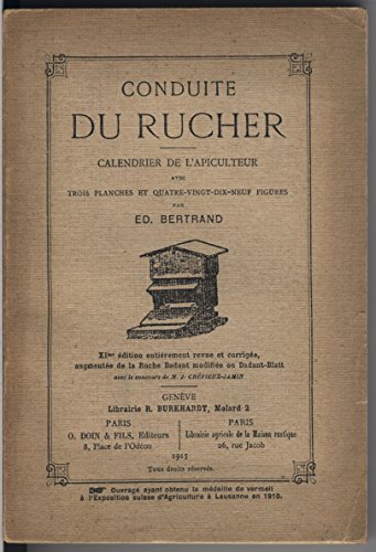 Télécharger La conduite du rucher PDF Ebook En Ligne