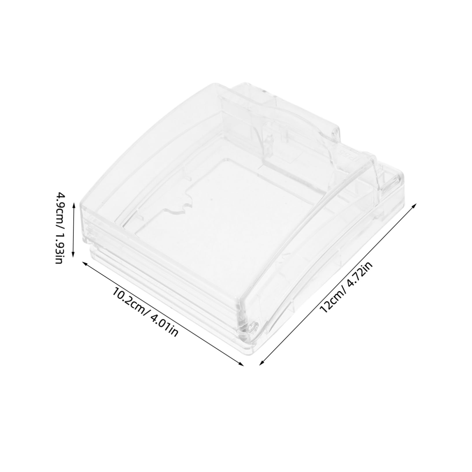 Holibanna Protective Socket Waterproof Box Splash-proof Weatherproof Lockable Design Universal Fit for Outdoor Use