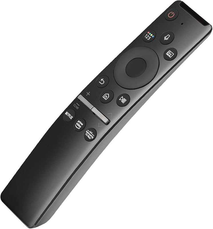 Voice Remote Control Replacement for Samsung Smart TV Remote, for Samsung LED QLED 4K 8K Crystal UHD HDR Curved Smart TV with Netflix, Prime Video, Sam-Sung Plus Button (Version 3.0)
