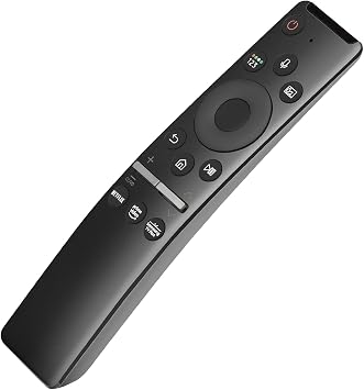 Voice Remote Control Replacement for Samsung Smart TV Remote, for Samsung LED QLED 4K 8K Crystal UHD HDR Curved Smart TV with Netflix, Prime Video, Sam-Sung Plus Button Version 3.0