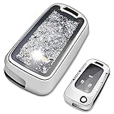 QBUC for Chevy Key Fob Cover, Car Key Case for Chevrolet Smart Key Protector Compatible with Chevy...
