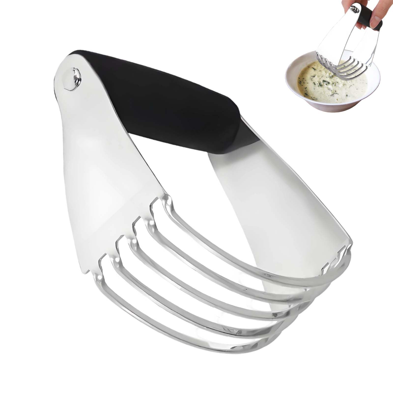 Pastry Cutters for Baking, Pastry Blender Butter Cutter with Non Slip Grip, Professional Dough Cutter Mixer Multipurpose Kitchen Tool for Baking Accessories Pie Crust Bread Scones Biscuits