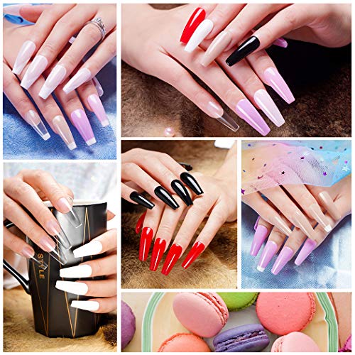 wakaniya Dipping Powders, 12 Acrylic Dip Powder 0,35 Unzen/Flasche Nagel Pulver mit Nagelfeile Pinsel French Manicure… – Bild 4