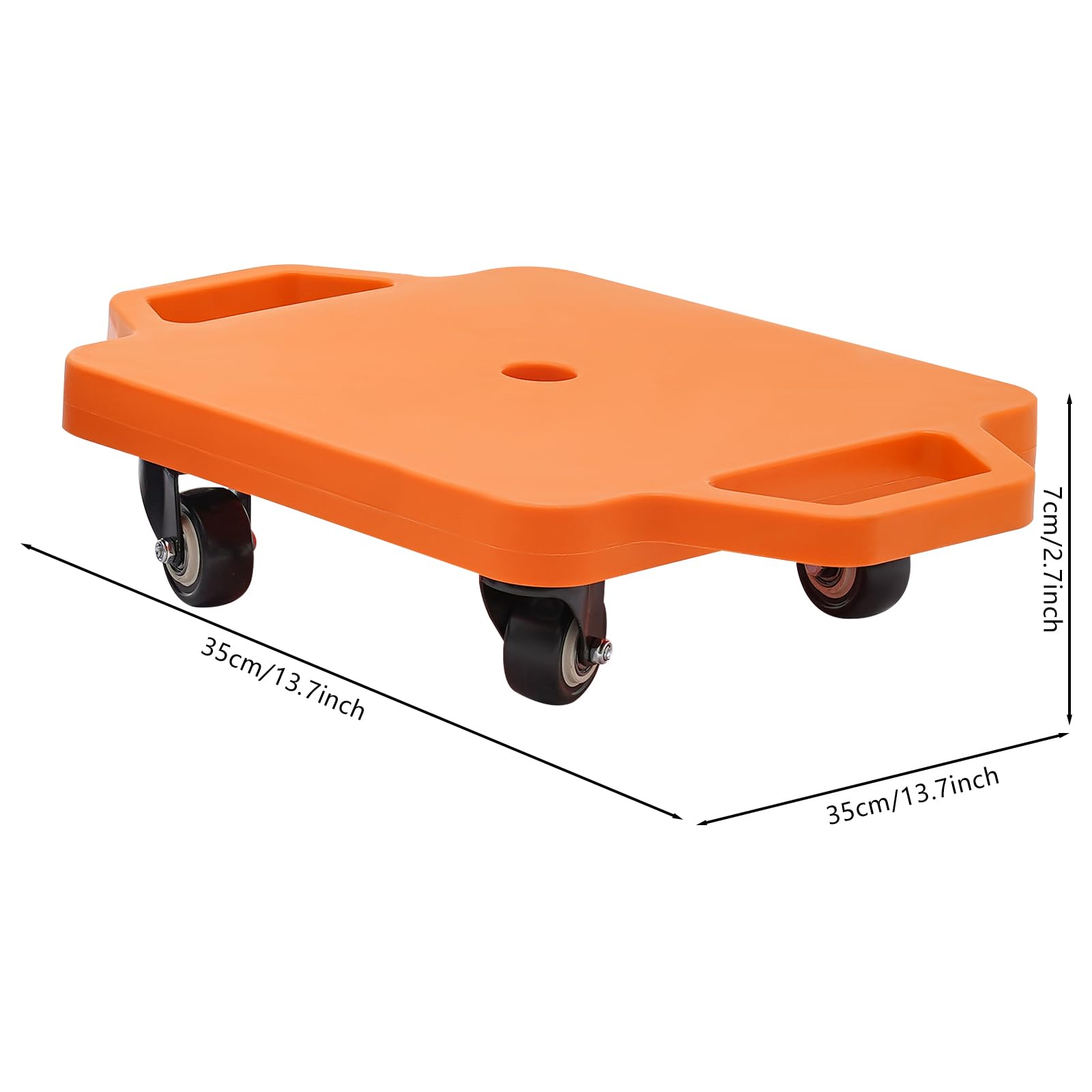 Scooter Board per bambini, in plastica, per il tempo libero, per l'equilibrio e la coordinazione, favorisce il divertimento e il movimento per la casa o la palestra