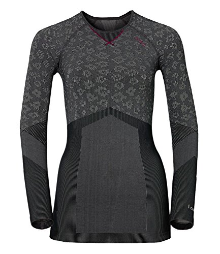 Odlo Maglietta da Donna a Maniche Lunghe Girocollo...