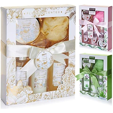 BRUBAKER 'Vanilla Rose Mint' Bath Gift Set Cover