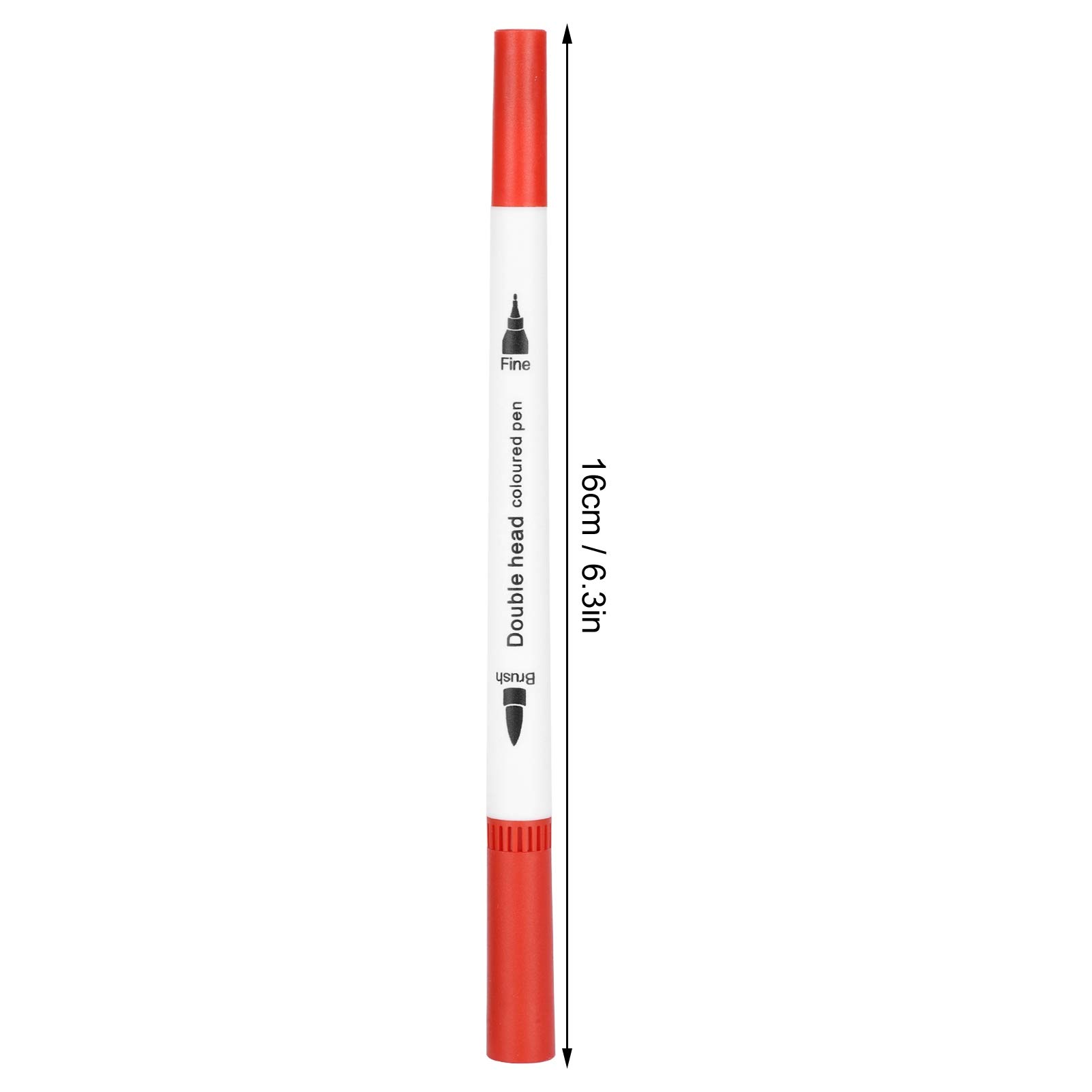 Markery akwarelowe w różnych kolorach Miękka końcówka FineLiner Podwójny pędzel Art Supplies (STBG-60色)