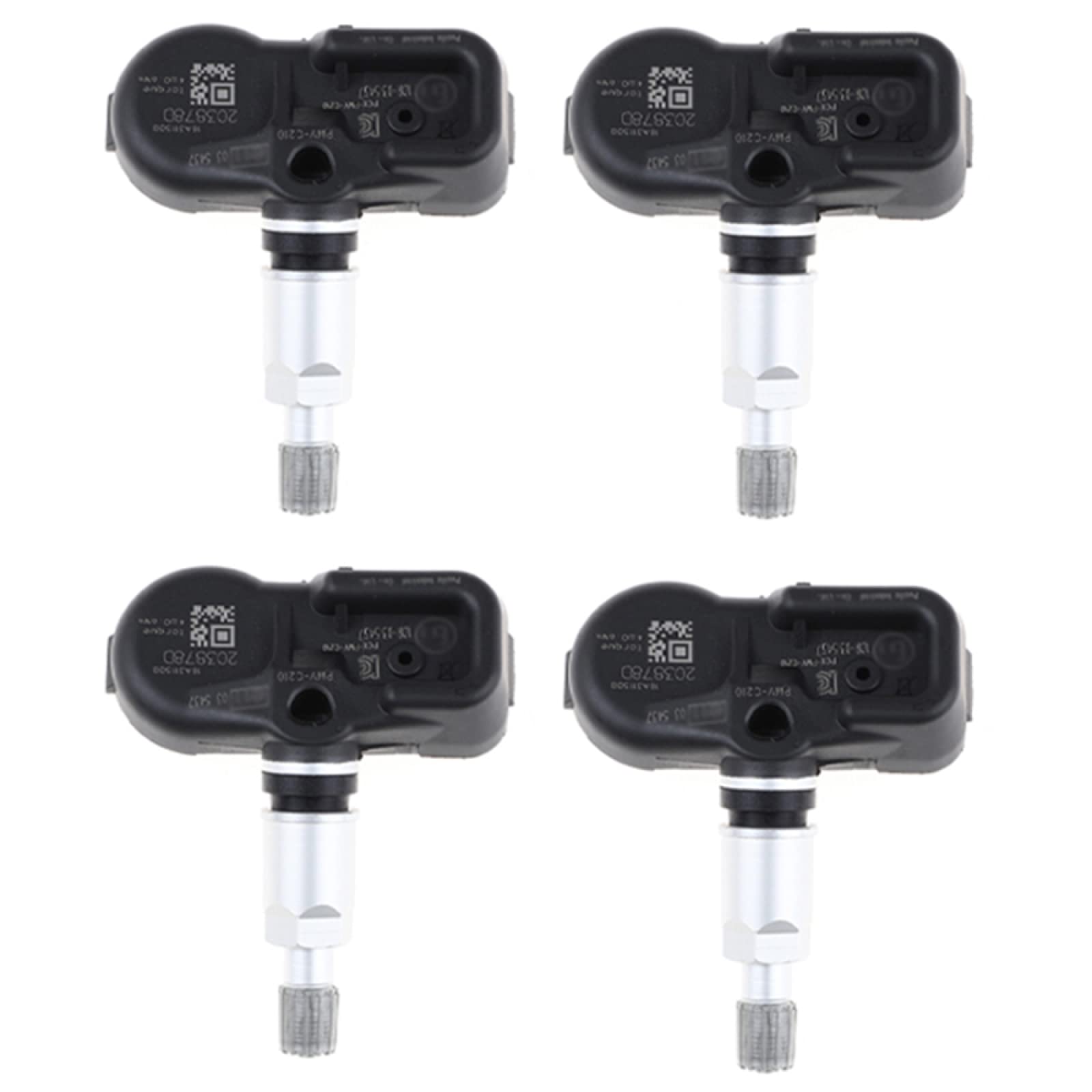 Sensore di Pressione dei Pneumatici per Auto per Toyota, Avensis, Auris, Rav4, Yaris Verso, sensore TPMS, 4 Pezzi