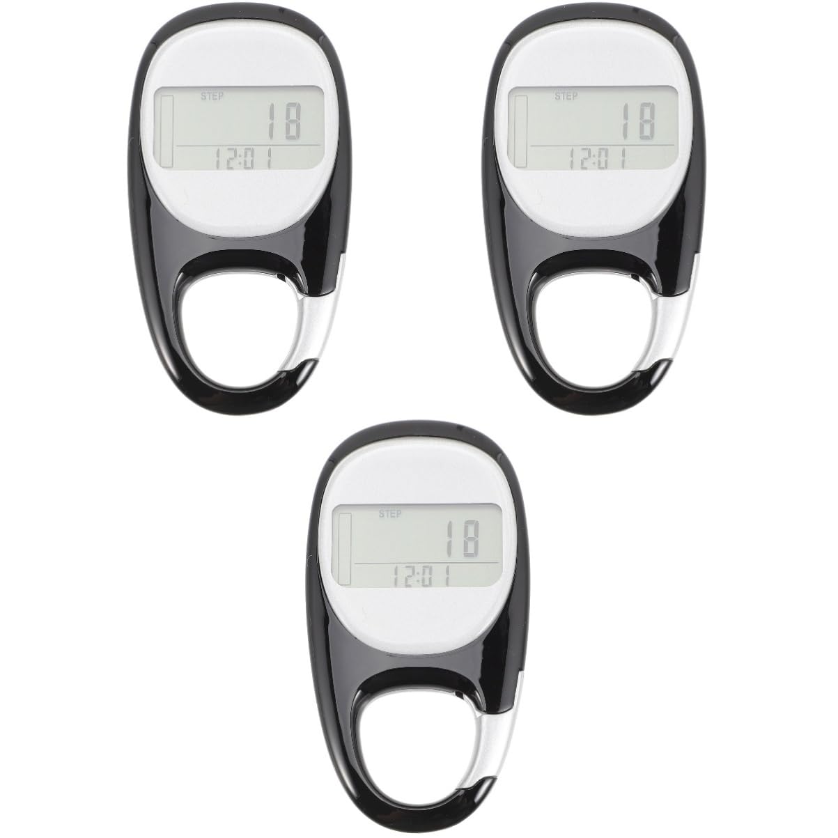 TOYANDONA Pédomètre Marcher Portable Compteur De Pas Simple Comptoir avec pour Compteur De Marche 3D Compteur De Pas d'escalade Compteur De Marche Pratique Abdos