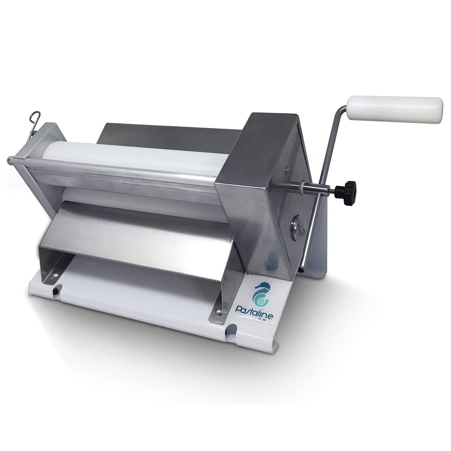Pastaline Sfogliafacile MANUALE Ideale per la Lavorazione di tutti i tipi di Pasta Zuccherina,Lavorazione Fondenti (modello compatto Mini)