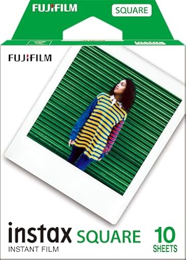 INSTAX Square ISO 800 película instantánea con Borde Blanco, Carga de 10 Fotos, 10 Disparos | Ya disponible en tu tienda friki favorita! En mundofriki.es! INSTAX Square ISO 800 película instantánea con Borde Blanco, Carga de 10 Fotos, 10 Disparos | Ya disponible en tu tienda friki favorita! En mundofriki.es!