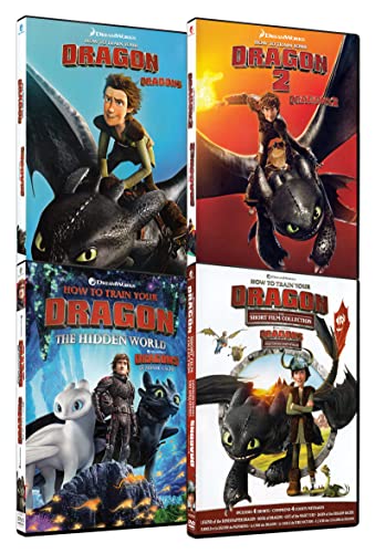 Image of How To Train Your Dragon 1 & 2 / The Hidden World / The Short Film Collection (4-Pack)