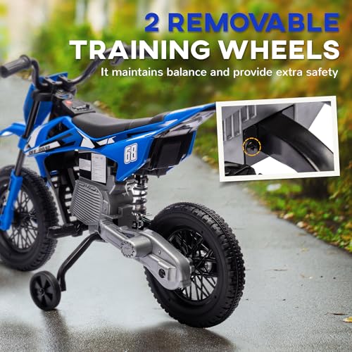 Qaba Kids Dirt Bike with Music