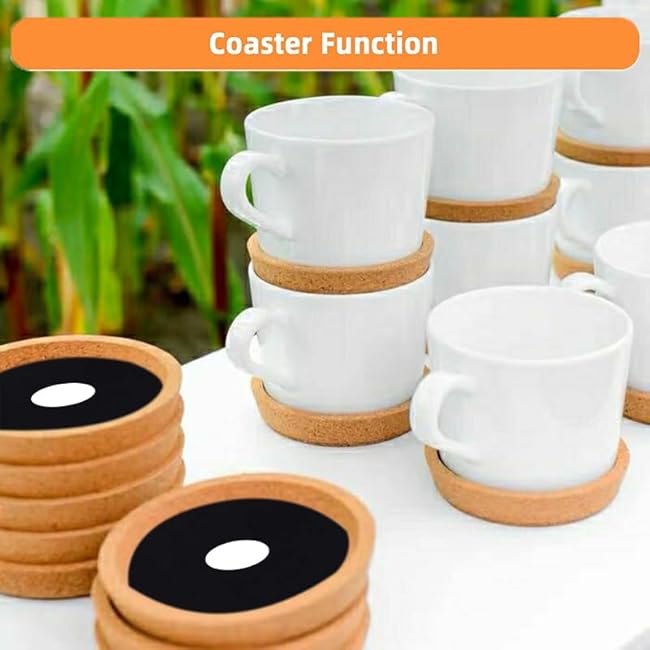 Mug Organizer - Wooden Coffee Mug Stackers, Mug Organizer for Kitchen Cabinet,Equipped with Food Grade Non-Slip Pad 6 Pack