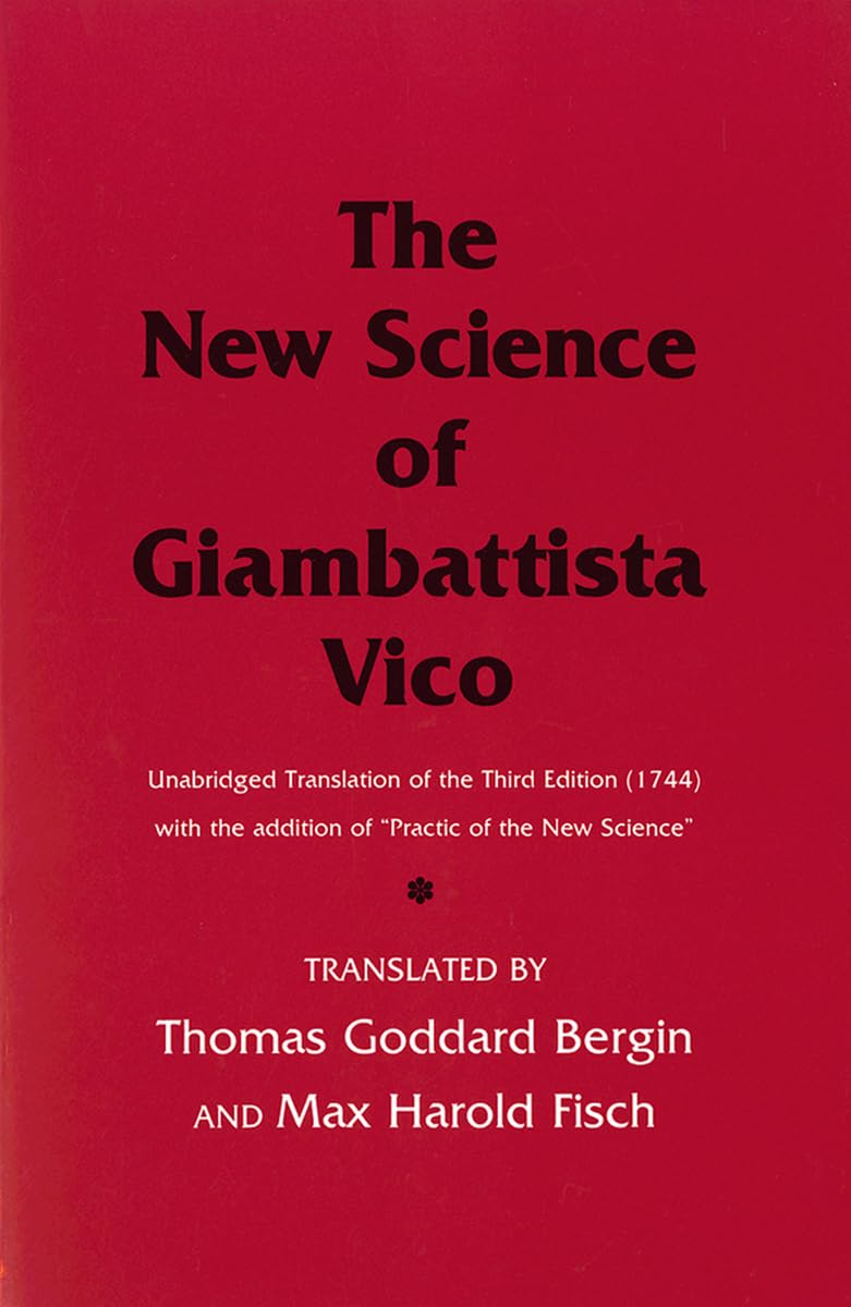 The New Science of Giambattista Vico by Giambattista Vico, Th... - 9780801492655