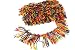Marsha Q Multicolor Knitting Yarn Tassel Fringe Woolen Trim Boho Ribbon 5 Yard for Sewing Crafts Scarf Braiding Home Textiles Belts Headpiece Designing Decorating Embroidery Clothing