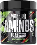 Warrior Aminos + Electrolyte Powder 360g - Amino Acid (BCAA) Hydration Formula for Performance & Recovery - Supplement for Intra or Post Workout - 30 Servings (Wicked Watermelon)