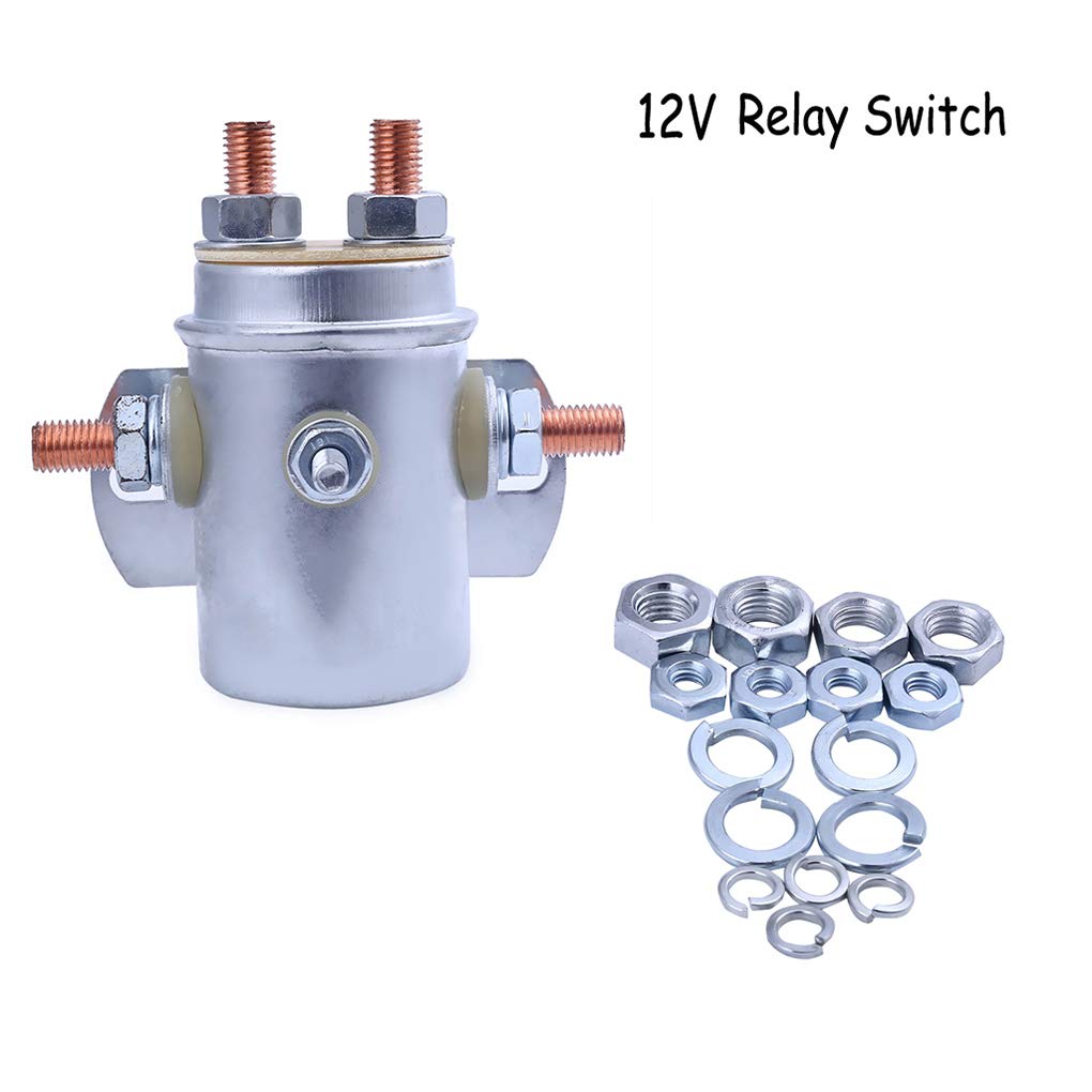 Buy 12V Continuous Heavy Duty Switch Relay Solenoid Winch Motor relay