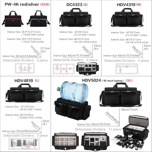 Bolsa grande para cámara, impermeable y resistente a presión miniatura 4