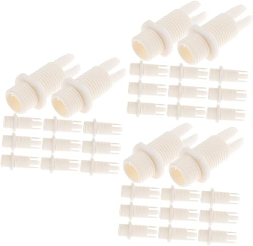 Angoily 300 Pcs Lock Wire Chandelier Buckle Grips for Ventilador Solar Para Casa Cord Fixing Grips Cable Glands Cord Grip Rg11 Connectors Hanging