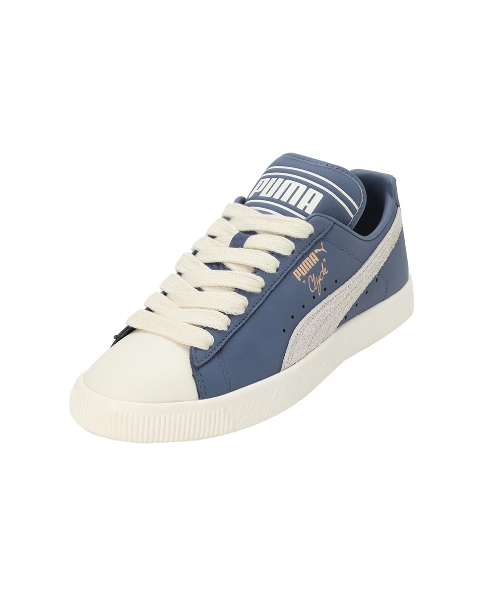 Puma Unisex-Adult Clyde Q3 Rhuigi Pristine-Pristine-Inky Blue Sneaker - 10 UK (39330502) (B0CBPYPHXS) Amazon Price History, Amazon Price Tracker