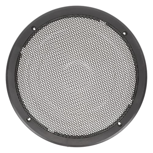 FONDOTIN カーオーディオ用交換式スピーカーネット サブウーファー保護メッシュカバー 製グリル 交換部品 家 オフィス バー対応