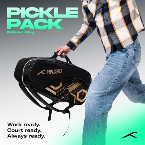 Image of HUNDRED Pickle Pack Pickleball Kit Bag | Spacious Paddle Sports Kit Bag with Large Compartment for Paddles, Shoes & Gear - Ideal for Sports, Gym & Travel | Unisex Design