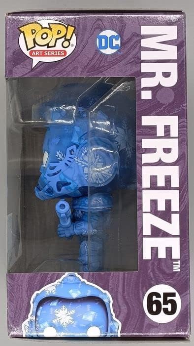 Miniatura 6 de DC Art Series Mr. Freeze (azulblanco) Pop! Figura de vinilo #65